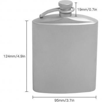 Picnic Alcohol Flat Bottle