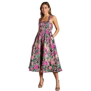 Full Skirted Pink Corset Dress – Coast Midi