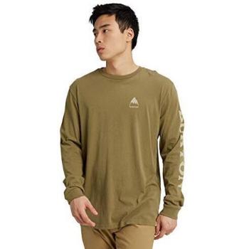 Camiseta Burton Elite Verde para Hombre, Manga Larga