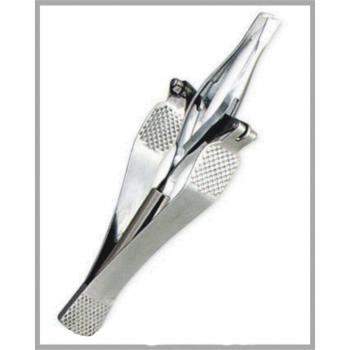 EliteBrush Stainless Steel Slanted Tip Tweezers