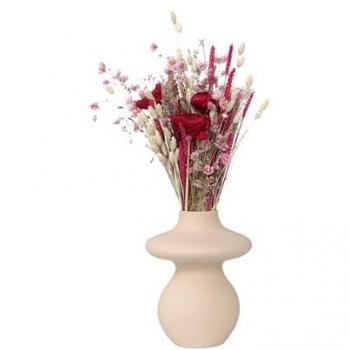 Dauerblumen-Set „Liebeszauber“ – 50 cm, Pflanzkiste