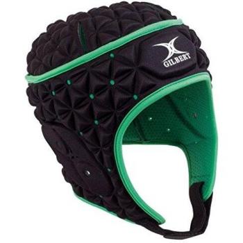 Gilbert IGNITE Head Guard – 60 X-Large, Dual Color Black & Green