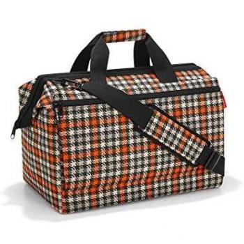 Sac de Voyage Reisenthel Allrounder L Pocket 32 Litres en Toile Glencheck Red