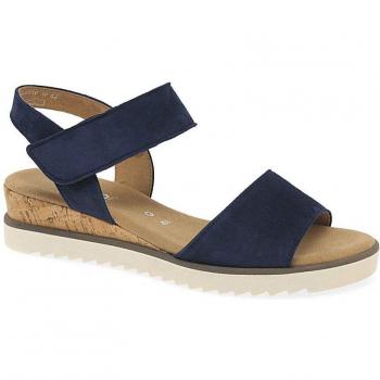 Gabor Raynor Women's Navy Suede Wedges – 5