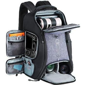 Beschoi Zaino Fotocamera Multiuso con supporto treppiede, Grande capacità