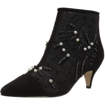 Botas Sam Edelman Kami, Bordado de Onda Negra, Talla 6 UK