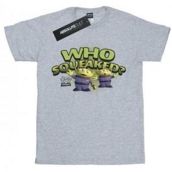 Disney Meisjes Toy Story Wie Piepte? Katoenen T-shirt 5-6 Jaar