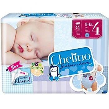 Chelino Fashion Diapers Crawling Size 4 (9-15kg)