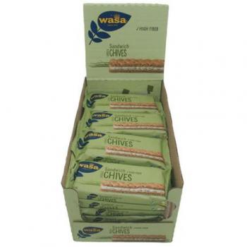 Sandwichost med gräslök – Wasa 24x37 g