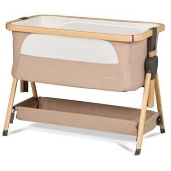 Oatmeal Edition: Silver Cross Lunar Bedside Crib