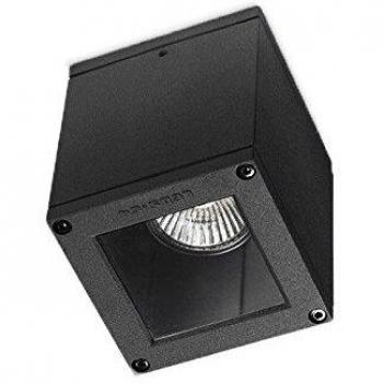 LEDs-C4 1 Light Outdoor Surface Mounted Ceiling Light Urban Grey IP54, GU10