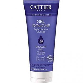 Cattier Gel Douche Argile Blanche Lavande 200 ml