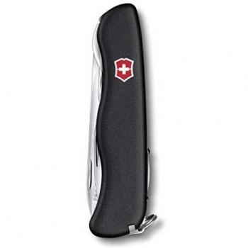 Victorinox 111mm Picknicker Knife, Black Handle