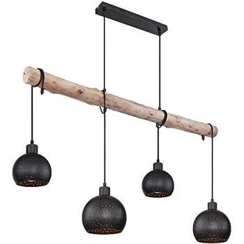 GLOBO Lichtdesign Pendelleuchte Holz
