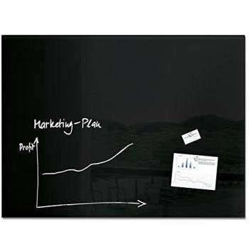 Tableau en Verre Magnétique 120x90cm Artverum Noir