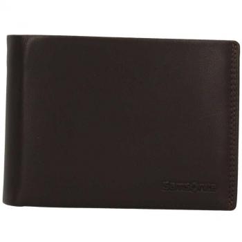 Samsonite Attack 2 RFID Wallet, Leather, Brown, 13 cm