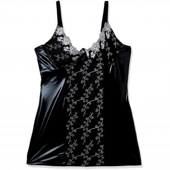 Wetlook Cottelli Hebekleid mit Bügel-Cups, 90D XL, 95E 2XL
