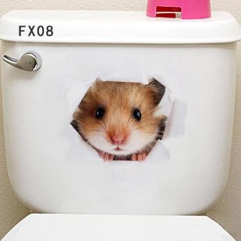 Removable Waterproof Animal Wall Art