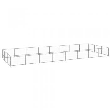 Chenil Argenté 24 M² Acier