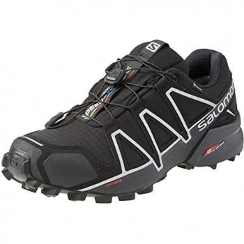 Salomon Speedcross 4 GTX Men's Waterproof Running Shoes, Black, 7.5 UK