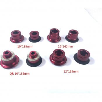 Tapas Powerway 10x135mm en Aluminio AL7075