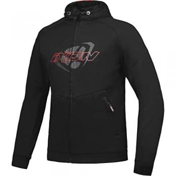 Ixon Touchdown Veste textile de moto Noir Rouge taille : 6XL