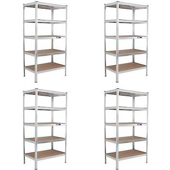 TRUTZHOLM Weitspannregal 4x 180x90x60cm