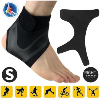 Soutien de cheville en tissu polyester – entraînement martial