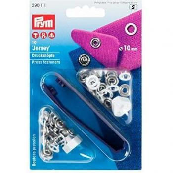 Prym boutons-pression jersey 10 mm blancs