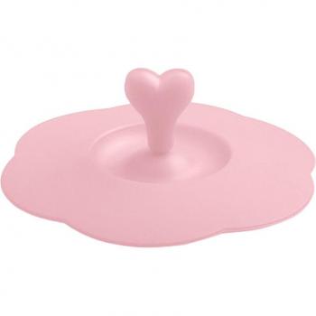 Taza Reusable Silicona con Corazón