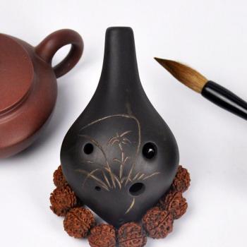 Ocarina Alto C Fleurs
