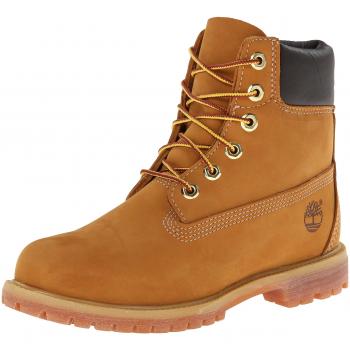 Timberland Damen 6 Zoll Premium Stiefel, Gelb (Wheat Nubuck), 39.5 EU
