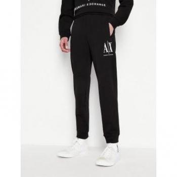 Pantalon Sportif Armani Exchange Noir 100% Coton