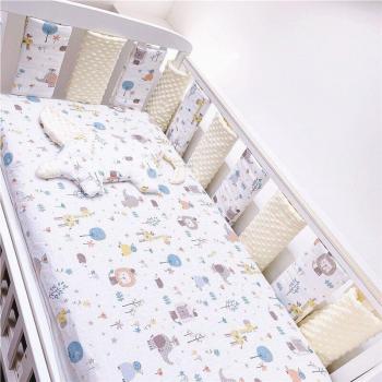 Coussinet anti-chute en coton pour bébé – barre de protection 10 pièces