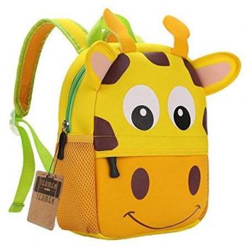 Toddler Animal Print Backpack für den Schulalltag (Löwe)