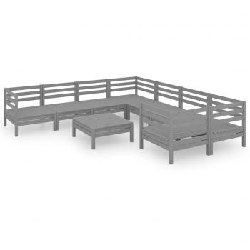Parque Gris Madera Maciza