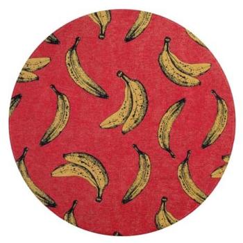 Tapis Pop Collection : Miami Red, 240 cm carré, style original