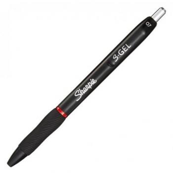 Récharge S‑Gel Sharpie 07 mm encre rouge – Pointe moyenne