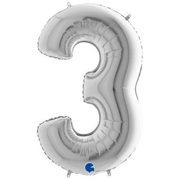 Ballon aluminium 3 / 10 m argent – modèle Grabo 093S‑P
