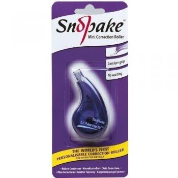 10× Snopake U Name It Mini Correction Roller Blister Cards – White