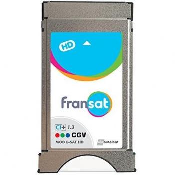 CGV Full HD Satellitenreceiver mit CI+-Schacht und beige Gehäuse