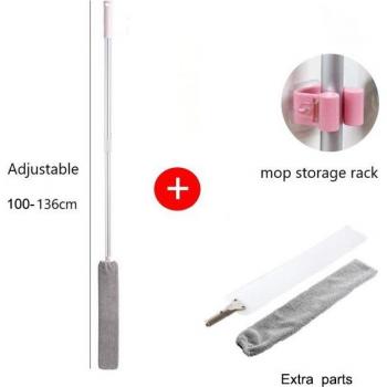 Adjustable Dusting Brush with Extension Pole