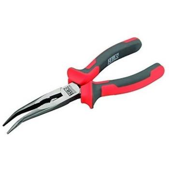 Alicate para teléfono 200 mm boca curva 170536