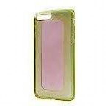 GRAMAS GHC456PLP Gems Hybrid Case iPhone 8/7 Plus, Pink/Green