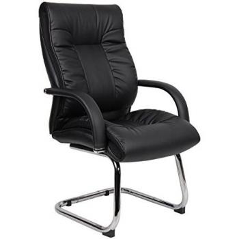 Derby Executive Soft Leather Faced Visitor Chair