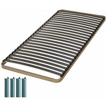 Sommeil Theta Premium 70x190 – 24 lattes, pieds robustes, fabrication française
