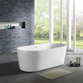 Tosca 150 CM – Baignoire Ilot à Forme Ovale