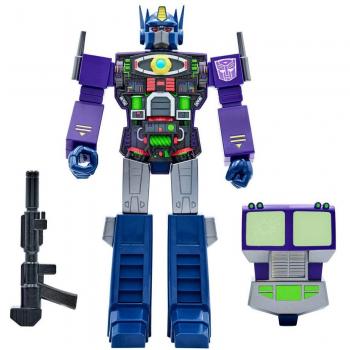 Transformers Super7 Cyborg Optimus Prime (Shattered Glass Purple)