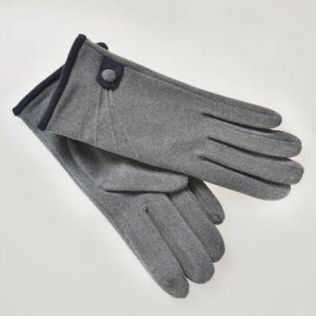 Fleecegefütterte Damen Touchscreen-Handschuhe für den Winter Schwarz Grau Rosa