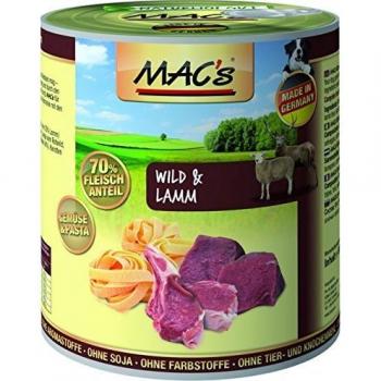 MAC's Dog Wild und Lamm 6x800g